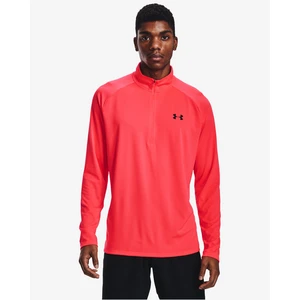 Under Armour Tričko UA Tech 2.0 1/2 Zip-RED