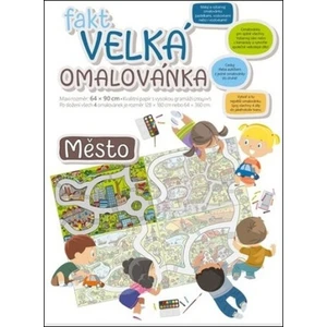 Fakt velká omalovánka Město