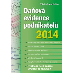 Daňová evidence podnikatelů 2014, Sedláček Jaroslav