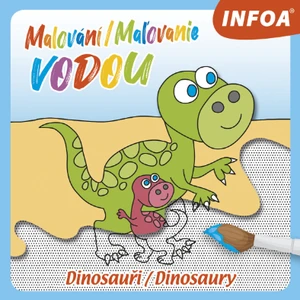 Malování/Maľovanie vodou Dinosauři/Dinosaury [Papírenské zboží]