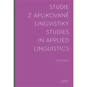 Studie z aplikované lingvistiky - Special issue 2017