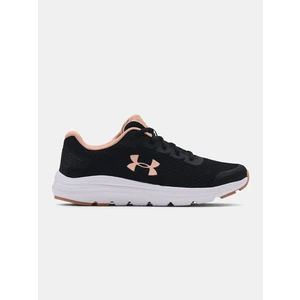 Under Armour UA W Surge 2 Negru-Alb-Particle Pink 38,5