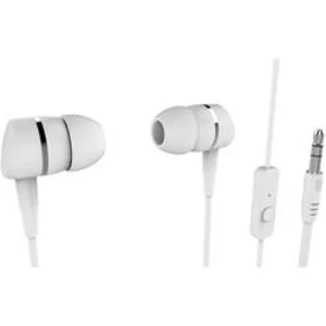 Hi-Fi štupľové slúchadlá Vivanco SMARTSOUND WHITE 38010, biela