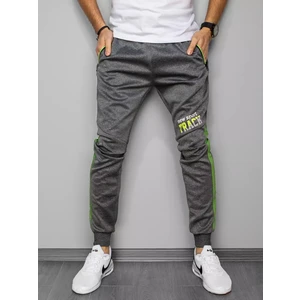 Dark gray Dstreet UX3058 men's sweatpants