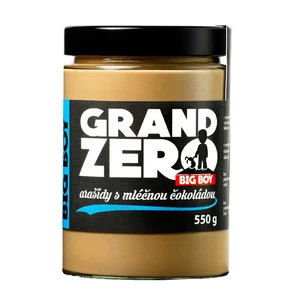 Big Boy Arašidový krém Grand Zero 550 g variant: mliečna čokoláda