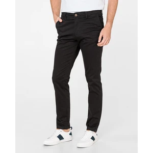 Čierne chino nohavice Jack & Jones Marco