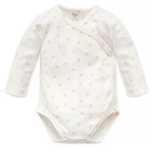 Pinokio Kids's Lovely Day Rose Wrapped Longsleeve Bodysuit