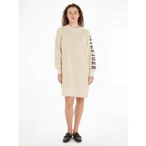 Beige Women's Sweater Dress Tommy Hilfiger - Women