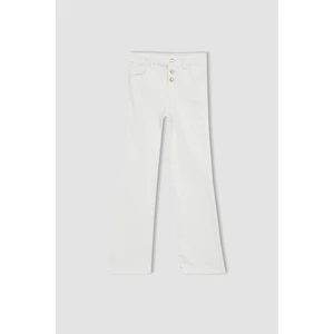 DEFACTO Girls Wide Leg Jean Trousers