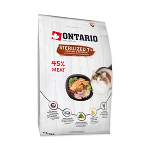 Ontario Cat Sterilised 7+ Senior 6,5kg