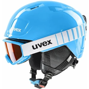 UVEX Heyya Set (Speedy Pro) Blue 46-50 cm Kask narciarski