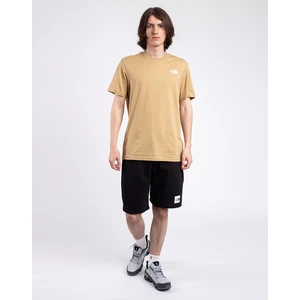 The North Face M S/S Redbox Tee Khaki Stone L