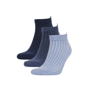 DEFACTO Men 3 Pack Cotton Booties Socks