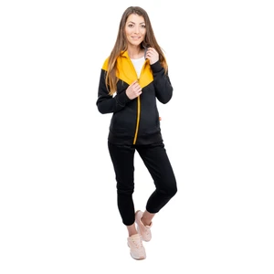 Women's tracksuit GLANO - black/yellow