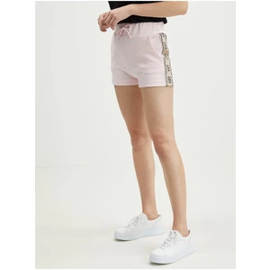 Light pink Womens Sweatpants Shorts Guess Britney - Women