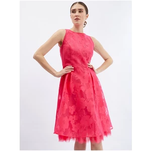 Orsay Dark pink Ladies Dress with Decorative Detail - Women