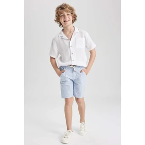 DEFACTO Boys Linen Look Shorts