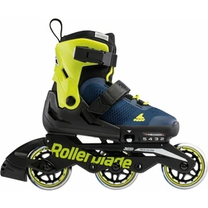 Rollerblade Microblade 3WD JR Blue Royal/Lime 28-32 Inline Görkorcsolya