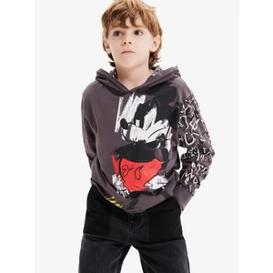 Grey Boys' Hoodie Desigual Austin Mickey - Boys