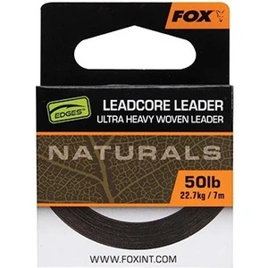 Fox Fishing Edges Naturals Leadcore Leader 50 lbs-22,7 kg 25 m