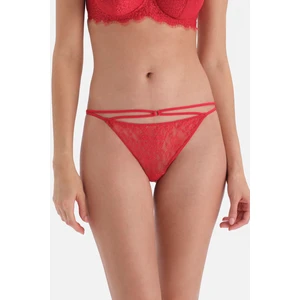 Dagi Red Lace Detailed Thong with Lace