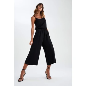 DEFACTO Crew Neck Strappy Jump Suit