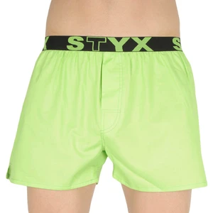 Men's shorts Styx sports rubber green (B1069)