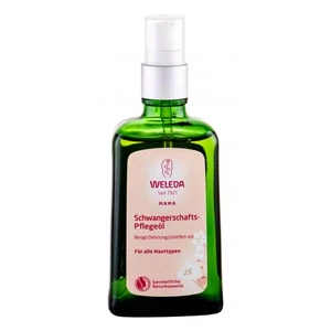 Weleda Mother Stretch Mark Massage Oil 100 ml masážní přípravek pro ženy BIO přírodní produkt; Přírodní; Vegan; Cruelty free