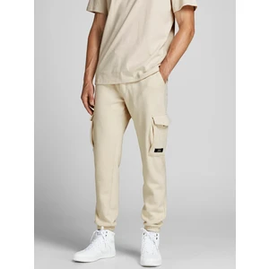 Jack & Jones Gordon Beige Sweatpants - Men