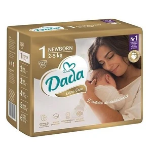 DADA Pleny jednorázové Extra Care vel. 1 (2-5 kg), 23 ks