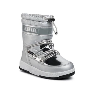 Sněhule MOON BOOT - Girl Soft Wp 34051700003 Silver