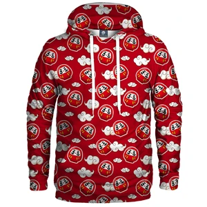 Aloha From Deer Unisex's Daruma Dolls Hoodie H-K AFD915