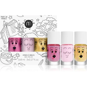 Nailmatic Kids sada lakov na nechty Dolly, Bella, Lulu (pre deti)