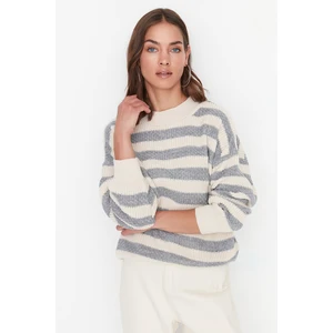 Trendyol Sweater - Ecru - Regular fit