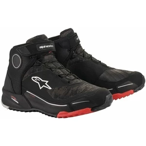 Alpinestars CR-X Drystar Riding Shoes Black/Camo/Red 42 Topánky