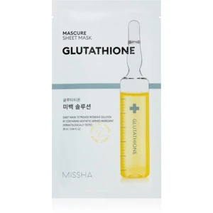 Missha Mascure Glutathione rozjasňujúca plátienková maska 28 ml