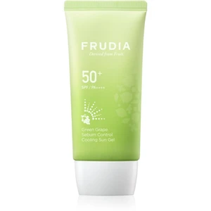 Frudia Sun Green Grape Sebum Control hydratační gel na opalování pro mastnou a smíšenou pleť SPF 50+ 50 g