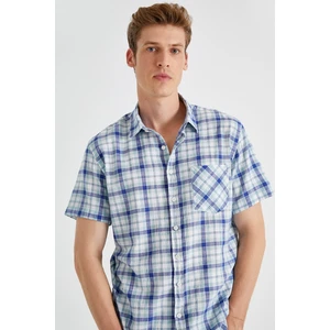 Koton Shirt - Blue - Regular fit