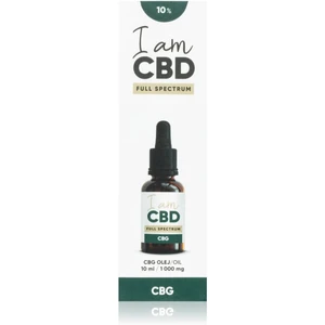 I am CBD Konopný olej Full spectrum CBG 10% 10 ml original