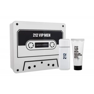 Carolina Herrera 212 VIP Men darčeková kazeta toaletná voda 100 ml + sprchovací gél 100 ml pre mužov