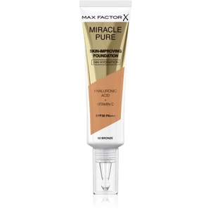 Max Factor Miracle Pure Skin 80 Bronze podkład o przedłużonej trwałości o działaniu nawilżającym 30 ml