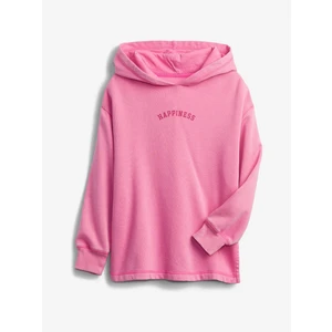 GAP Oversized Mikina dětská Růžová