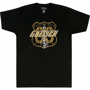 Gretsch Camiseta de manga corta Route 83 Black XL