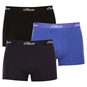 3PACK men's boxers S.Oliver multicolor