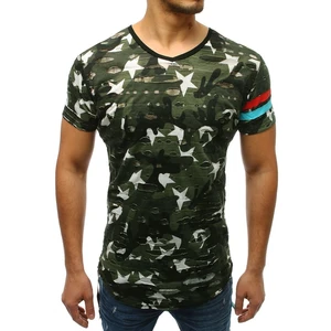 Green camo men's T-shirt RX3411