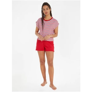 White-Red Women Striped Pajamas Tommy Hilfiger Underwear - Women