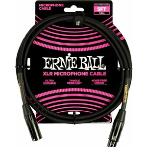Ernie Ball 6390 Čierna 1,5 m