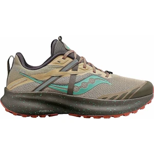 Saucony Ride 15 Trail Womens Shoes Desert/Sprig 40,5