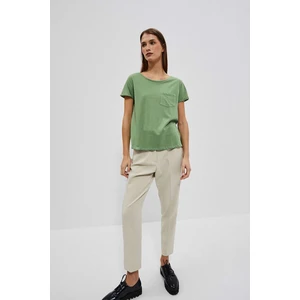 Women's T-shirt Moodo - olive