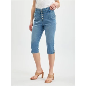 Orsay Blue Womens Shortened Slim Fit Jeans - Women